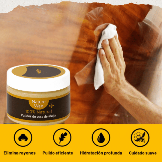 🐝 BeeWax™ – Cera Restauradora de Madera