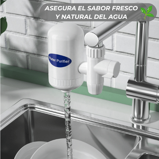 Purificador de Agua para Grifo - Limpieza y Seguridad 💧