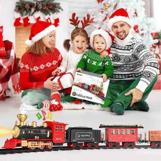 Set de 23 Piezas - Tren Eléctrico Navideño North Express🚂