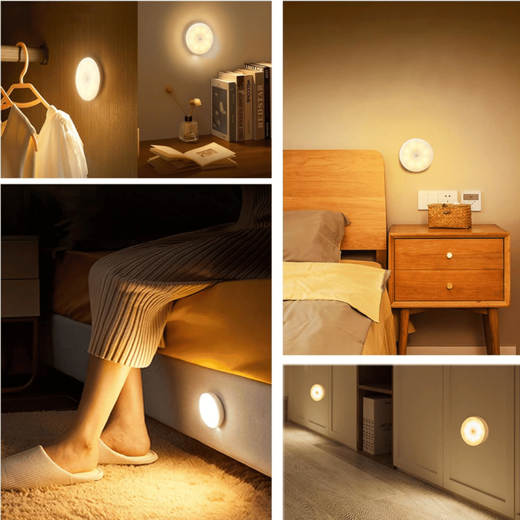 Pack de 3 Focos LED protege tu familia de noche