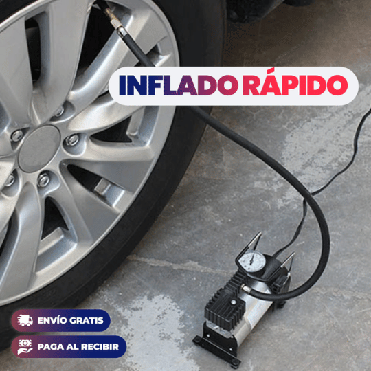 Compresor de Aire Portátil 12v Anti-varado