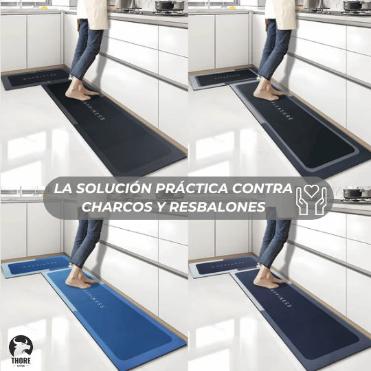 COMBO 2x1 Alfombras Absorbentes (Grande + Mediana GRATIS)
