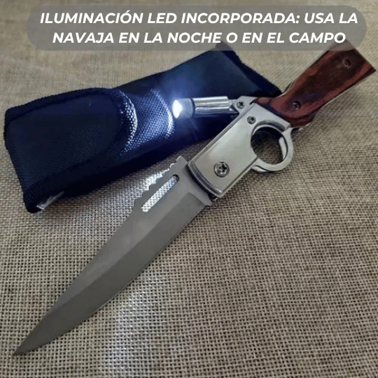 Navaja Táctica Militar Plegable de Bolsillo 🔪