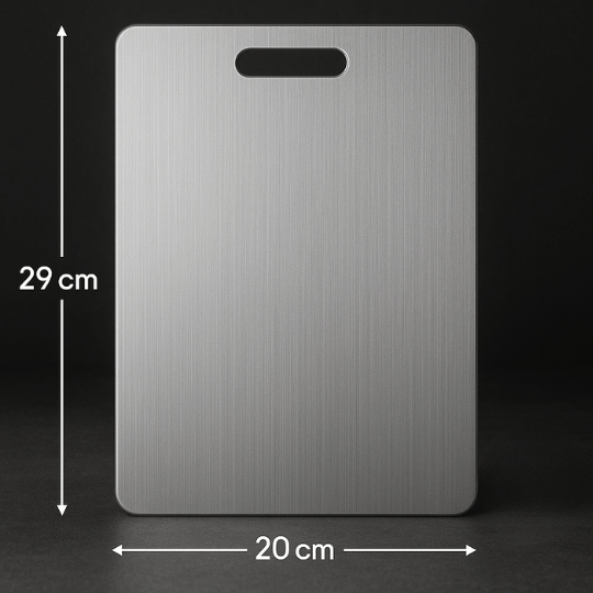 Tabla de Acero Inoxidable DURINOX Antibacterial