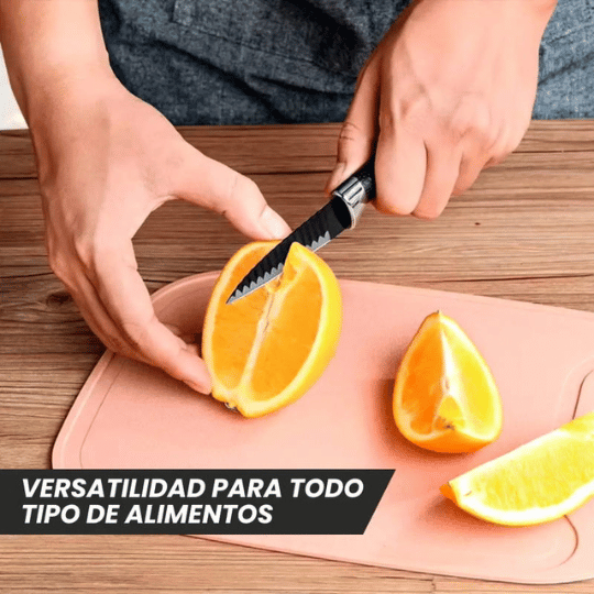 Set Cuchillos Pro 6 piezas - cocina sin esfuerzo