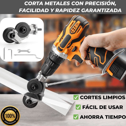 🔩 MetalCut Pro – Cortador de Metal para Taladro Eléctrico