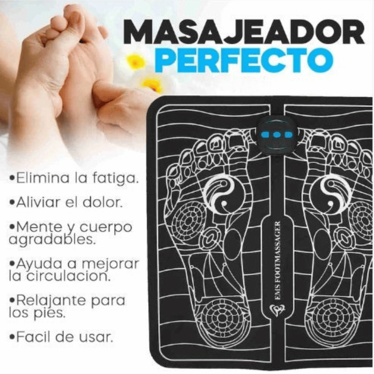 Masajeador para aliviar la presión de pies