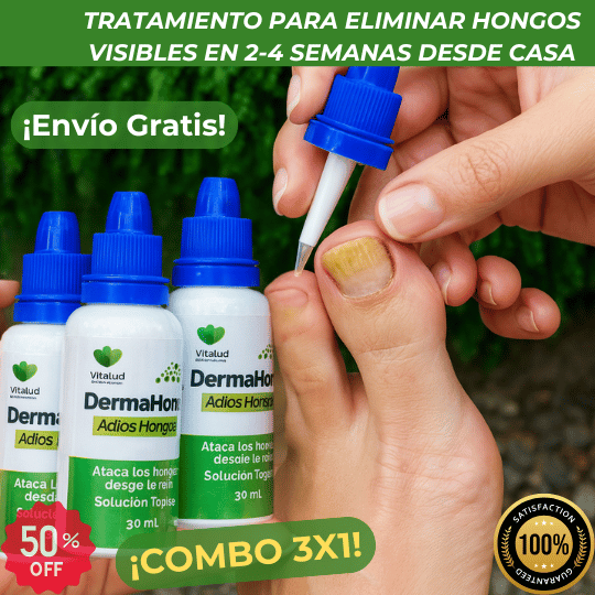 COMBO 3X1 Tratamiento Anti Hongos 14 Días