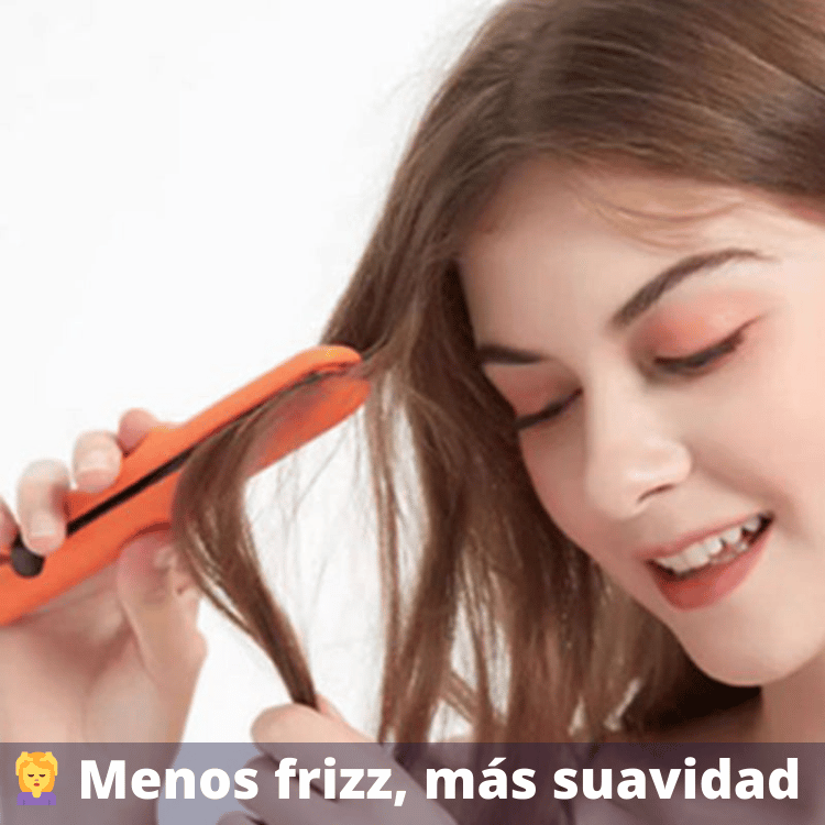 Mini Plancha y Rizador de pelo 2 en 1 - Peinado perfecto en Minutos