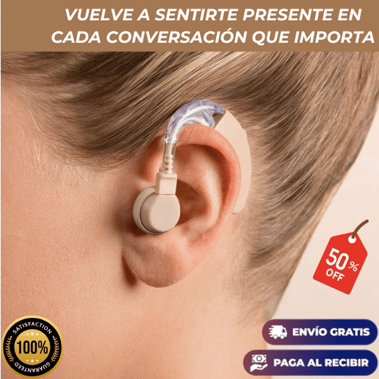 Audífono ClearTone™ para escuchar con claridad 🔊