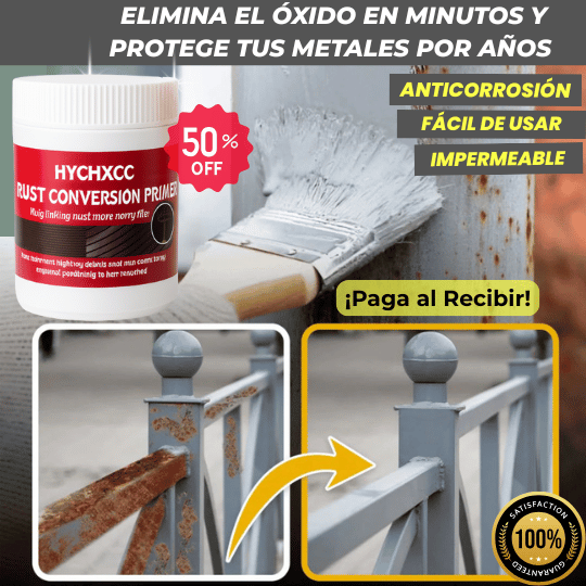 Metalix™🛡️- Pintura que elimina el óxido en minutos