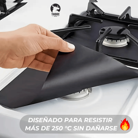PACK 4 Fundas Protectoras de Encimera a Gas