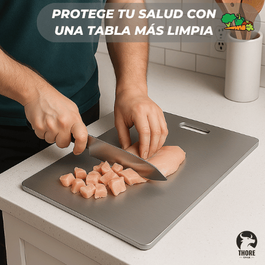 Tabla de Acero Inoxidable DURINOX Antibacterial