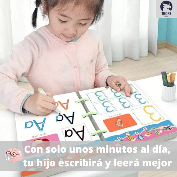 Cuaderno Mágico Montessori + Accesorios Gratis